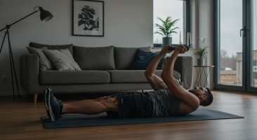 No weights, no problem: 5 bodyweight exercises for rock-solid core strength at home