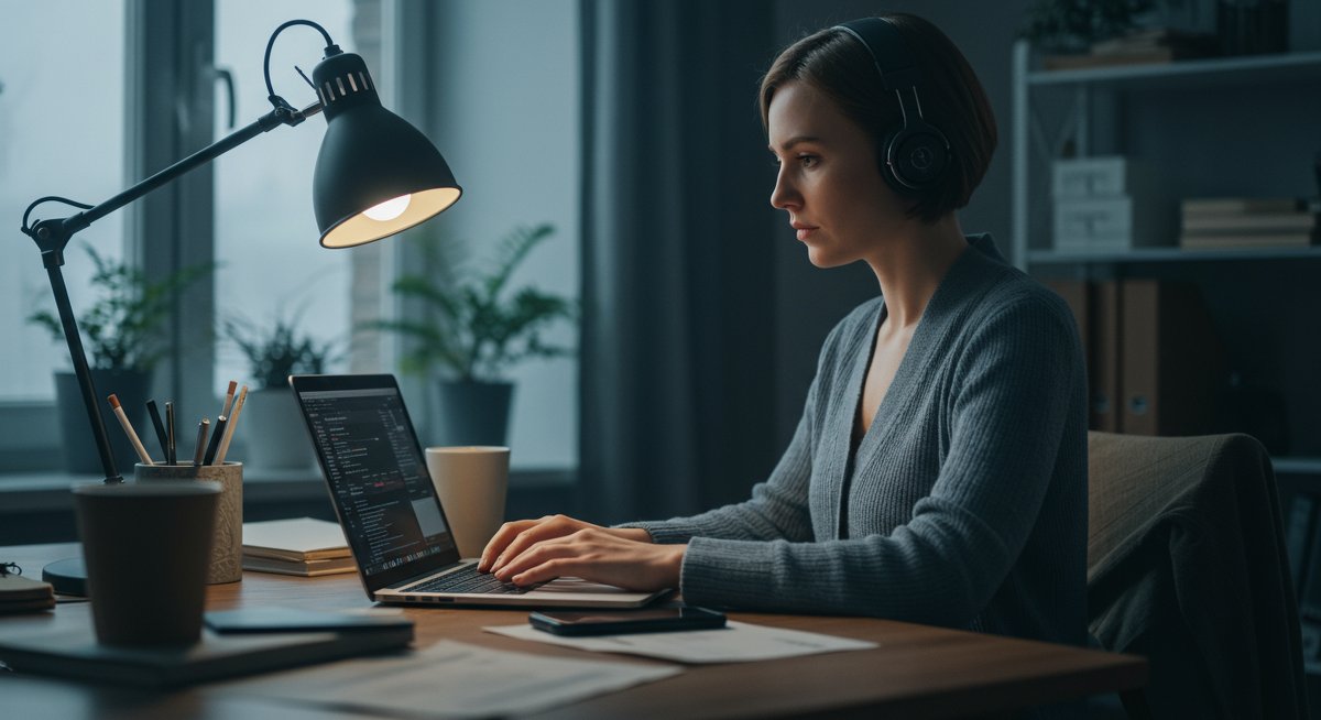 Digital nomad cybersecurity essentials: secure browsing, device protection, and safe remote work practices in a modern workspace