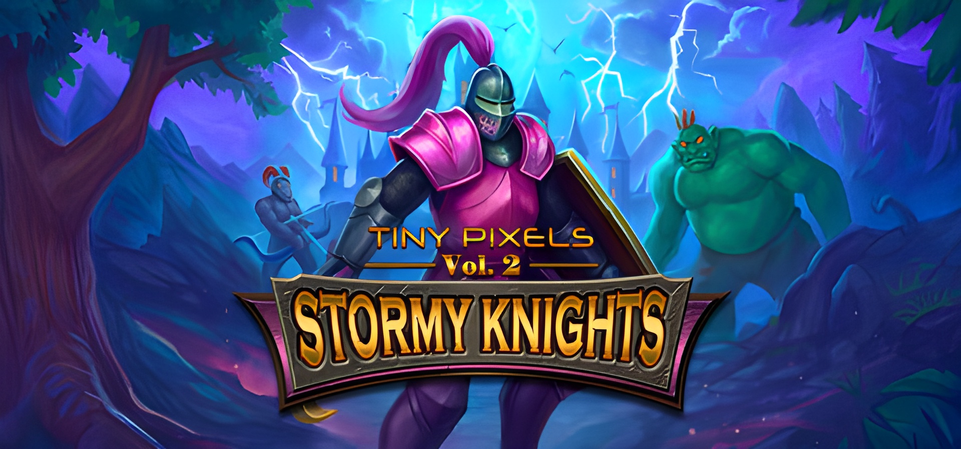 Tiny Pixels Vol. 2 - Stormy Knights: Upcoming Steam Release