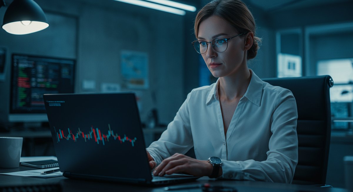 Experienced crypto trader analyzing failed swap recovery strategies in professional setting