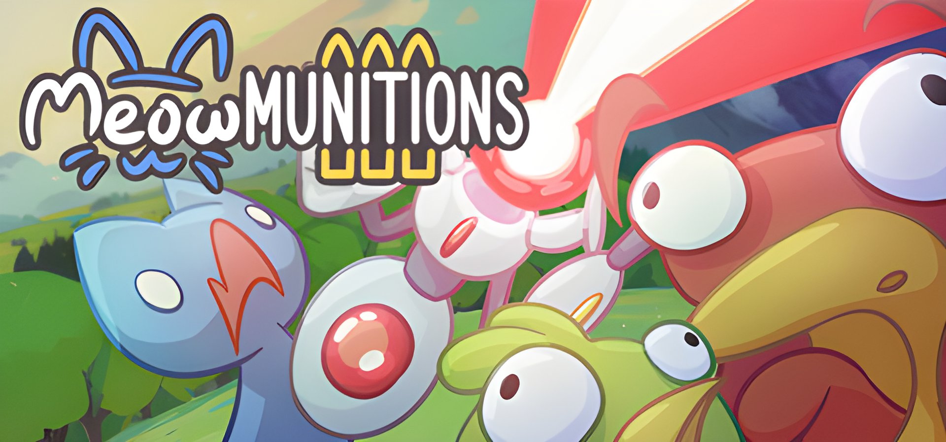 "Meowmunitions - Roguelike Bullet Hell with Unique Gun Customization"