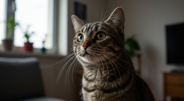 Decoding cat whiskers: What your feline's face is telling you