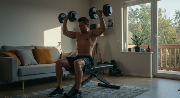 Sculpt your shoulders: 5 at-home dumbbell exercises for strength