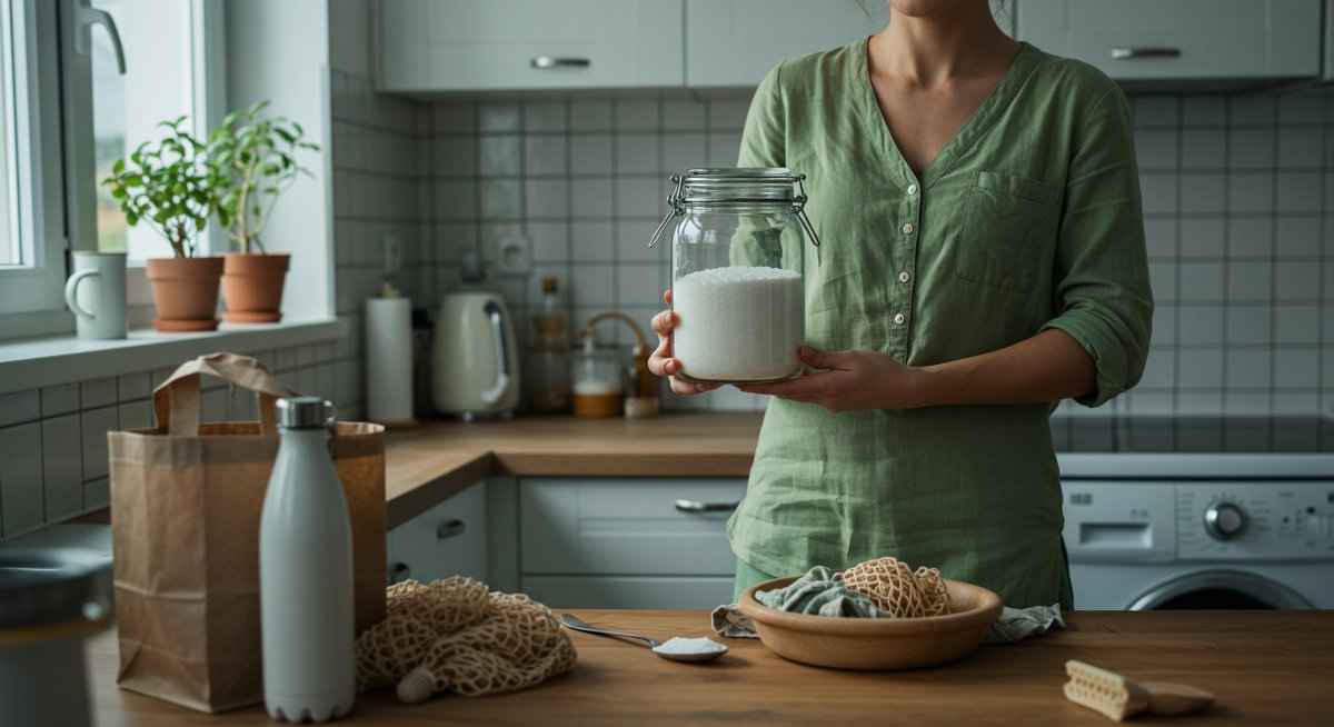 Eco-friendly laundry detergent making - sustainable washing practices for a greener home