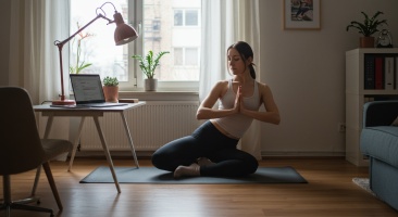 Boost Your Brain & Body: 5 Yoga Poses for Focus and Energy at Home