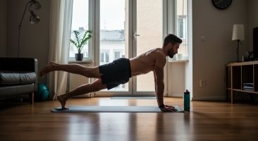 Small Apartment, Big Fitness: 5 Effective Bodyweight Exercises for Limited Space