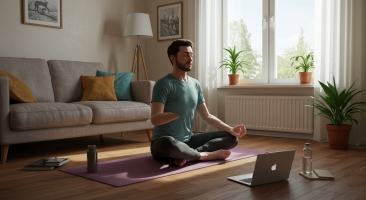 Beat the Burnout: 5 Yoga Poses to Recharge Your Mind and Body at Home
