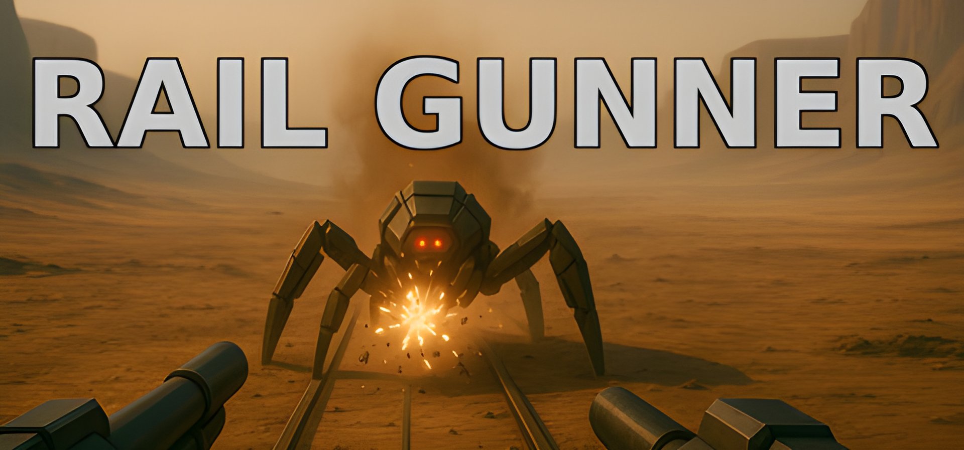 "Rail Gunner: Defend Your Train in This Upcoming Sci-Fi Shooter"