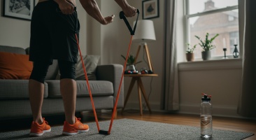 Targeted Toning: 5 Resistance Band Exercises for Sculpted Arms at Home