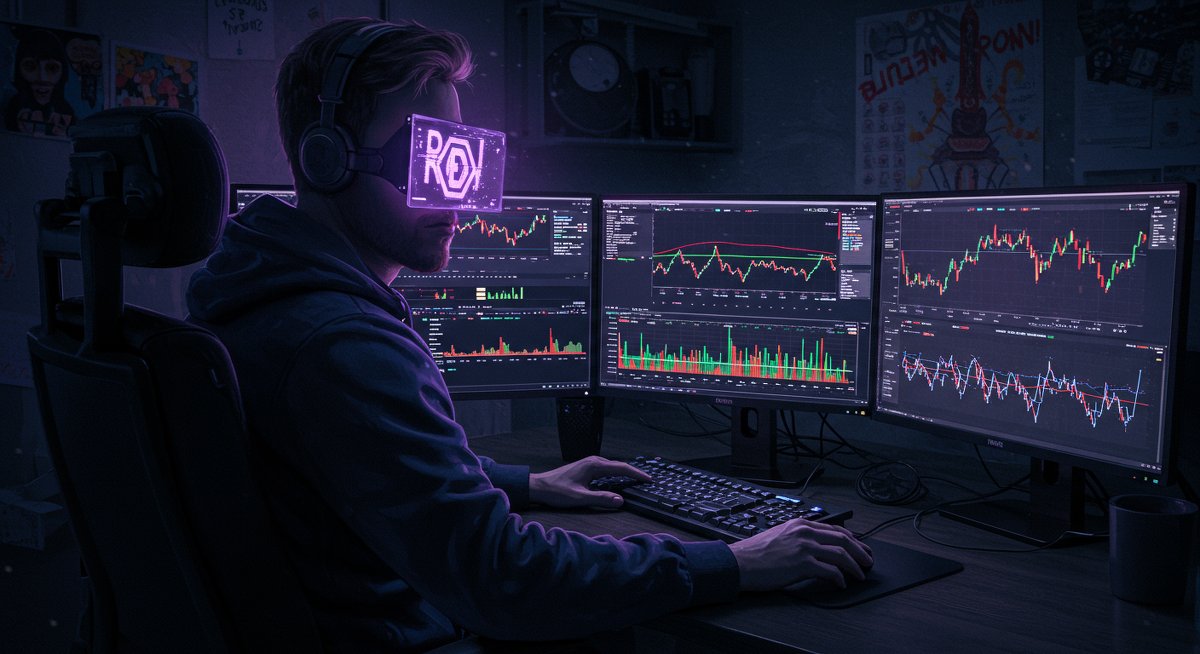 Crypto trader analyzing Solana memecoin charts with Pump.fun and DexScreener, crypto trading strategy and tax implications