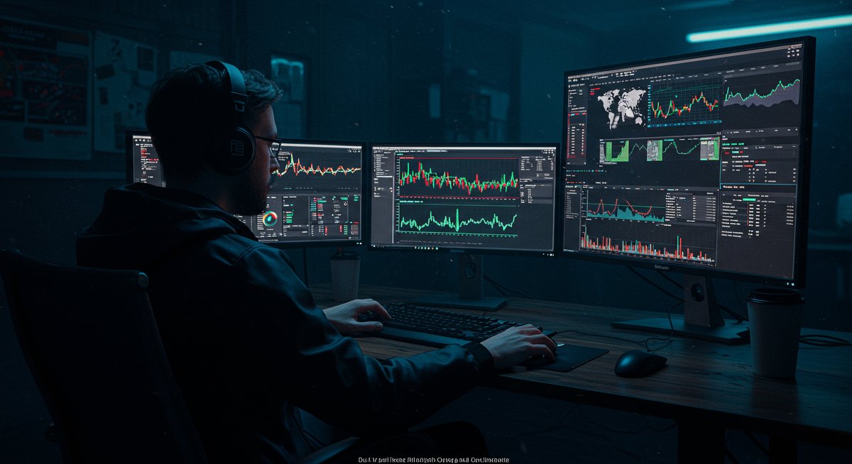 Bitcoin whale sale analysis with crypto trading charts and hardware wallet setup