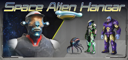 Space Alien Hangar - Quirky Adventure Coming Soon!