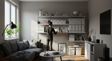 Minimalist home 2025: Effortless organization for small spaces