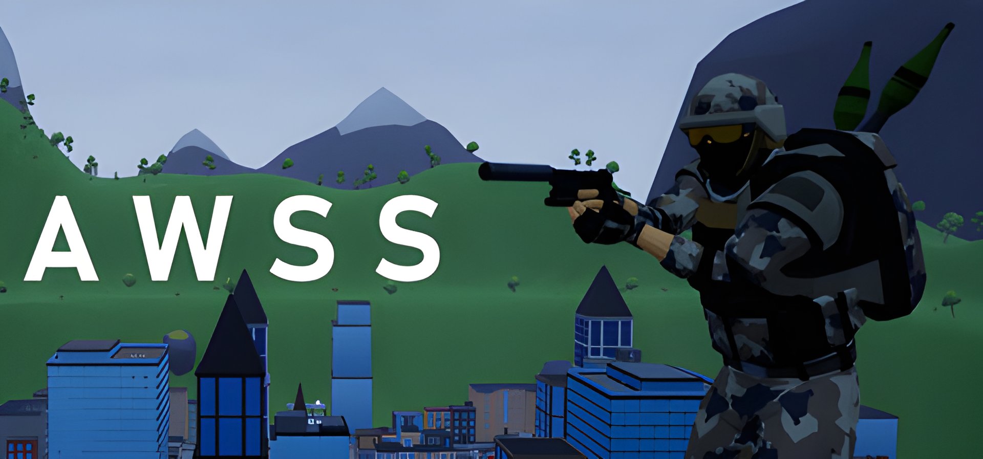 "AWSS: Upcoming Low-Poly FPS - Release Date and Gameplay Details"