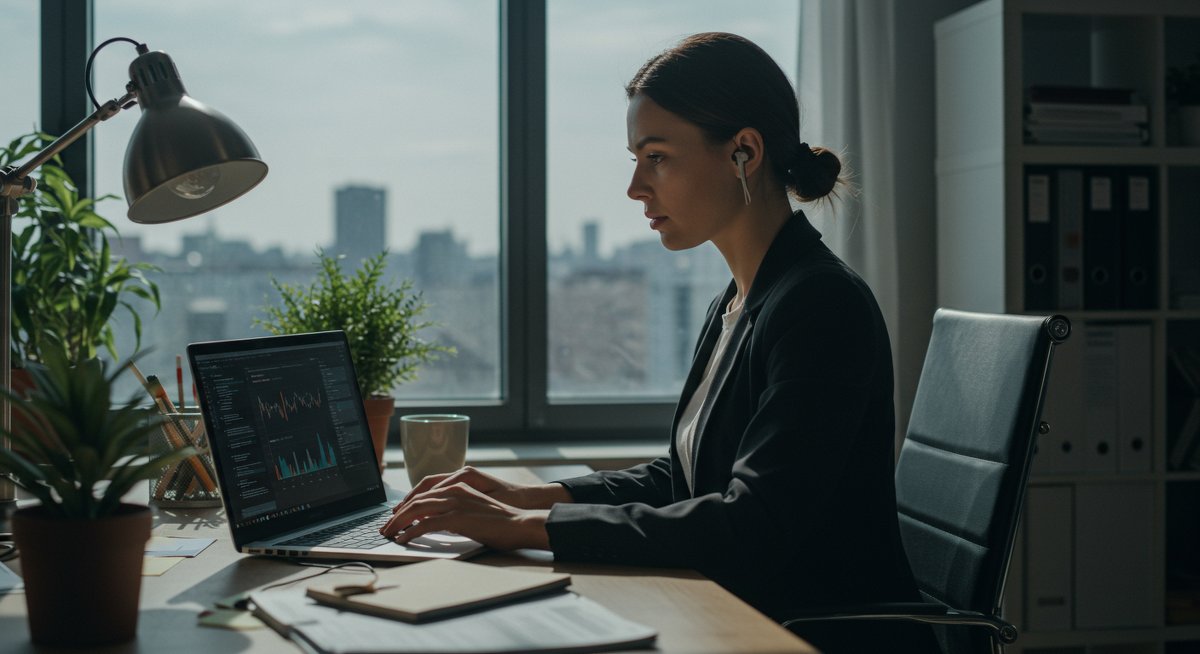 Experienced crypto trader analyzing swap fees in modern office setting - avoiding hidden costs guide