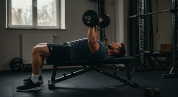 Dumbbell domination: 5 exercises for upper body strength at home