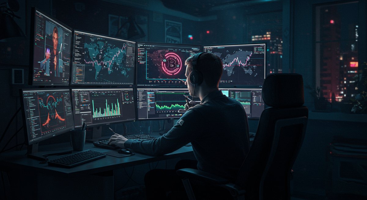 Crypto trader examining Ethereum treasury tax strategies across multiple blockchain networks