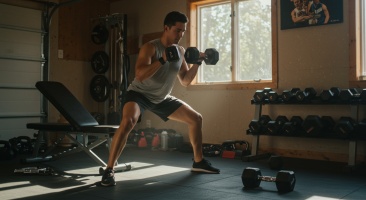 Ditch the Gym, Build Muscle: 5 Effective Dumbbell Exercises for Home