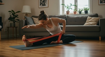 Unwind and Recover: Gentle Stretching for Sore Muscles at Home